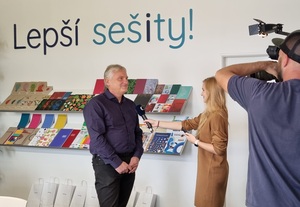 Testování sešitů & Tisková konference