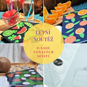 Letní SOUTĚŽ na Facebooku o 3x sadu voňavých sešitů Letní SOUTĚŽ na Facebooku o 3x sadu voňavých sešitů