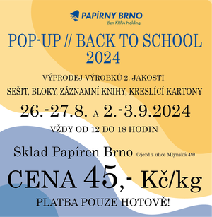 POP-UP // BACK TO SCHOOL 2024