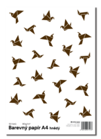 Hnědý papír 50 listů