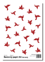 Red paper, 50 sheets Red paper, 50 sheets