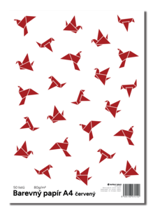 Red paper, 50 sheets Red paper, 50 sheets