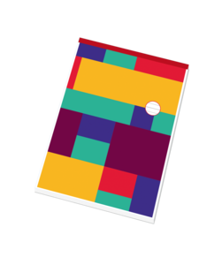 Sewn notepad with wood-free paper 15054/4 Sewn notepad with wood-free paper 15054/4