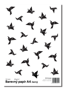 Black paper, 50 sheets Black paper, 50 sheets