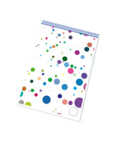 Pad with spiral along the top 15050/2 – wood-free Pad with spiral along the top 15050/2 – wood-free