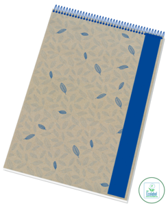 Ecology pad with spiral along the top 14050/2 Ecology pad with spiral along the top 14050/2