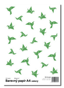 Green paper, 50 sheets