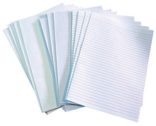 Folded paper lined 3254  Folded paper lined 3254