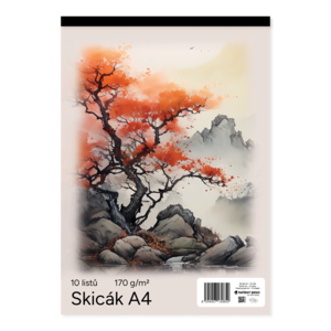 Skicák A4 10 listů Skicák A4 10 listů