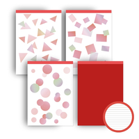 Sewn notepad with wood-free paper 15054/4