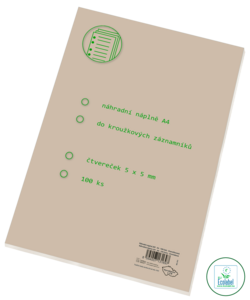 Replacement inserts A4 Ecology squared Replacement inserts A4 Ecology squared