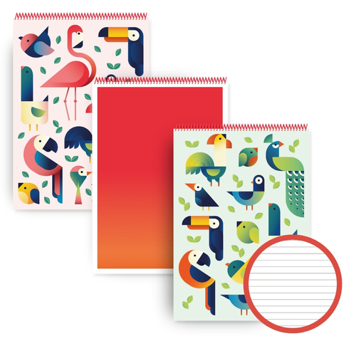 Pad with spiral along the top 14054/2 – wood-free Pad with spiral along the top 14054/2 – wood-free 1