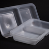 Two-chambers bowl for ready meals 42, transparent Two-chambers bowl for ready meals 42, transparent 2