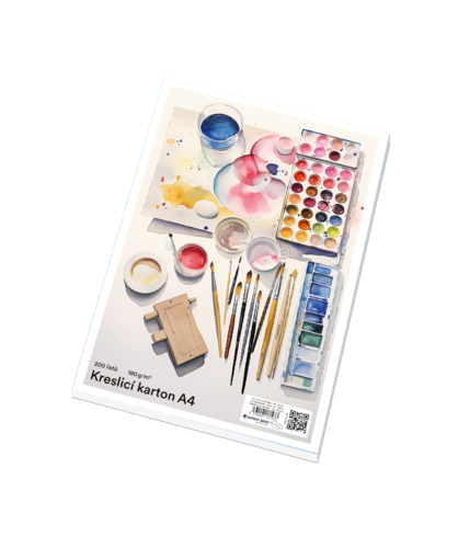 Drawing cardboard (watercolour) A4, 180 g/m2 Drawing cardboard (watercolour) A4, 180 g/m2 1