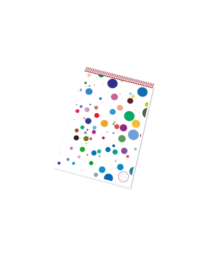 Pad with spiral along the top 16054/2 – wood-free Pad with spiral along the top 16054/2 – wood-free 1