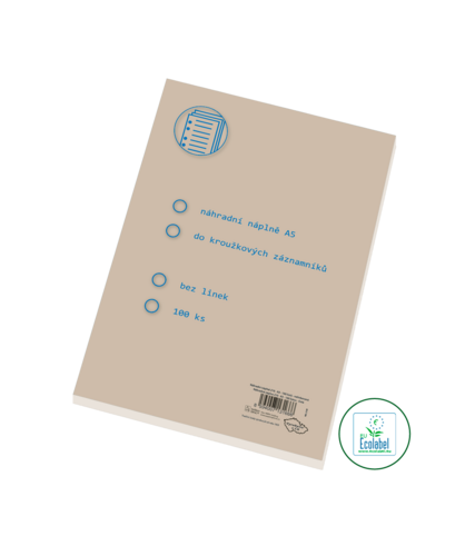 Replacement inserts A5 Ecology blank Replacement inserts A5 Ecology blank 1