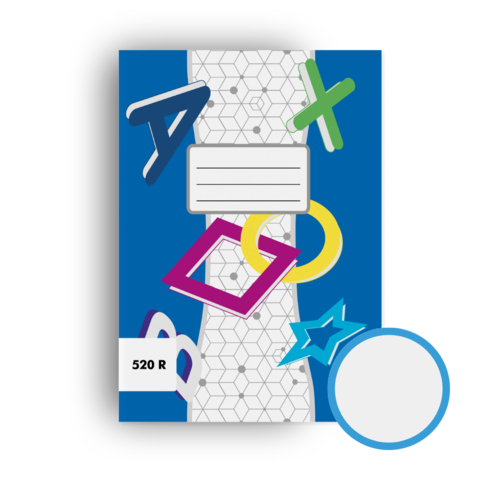 Sešit 520 recyklovaný Sešit 520 recyklovaný 1