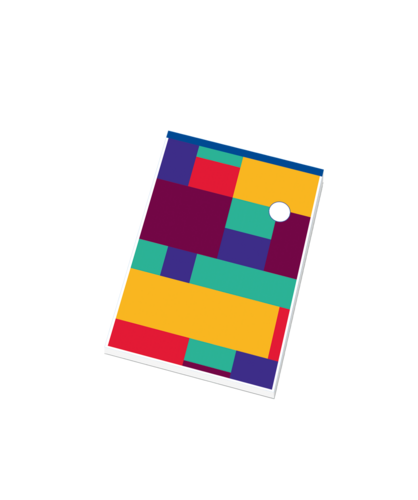 Sewn notepad with wood-free paper 16050/4 Sewn notepad with wood-free paper 16050/4 1