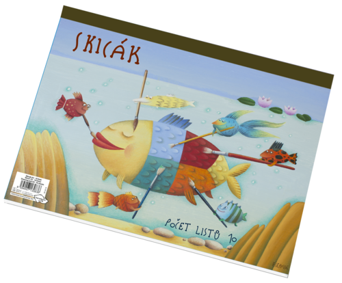 Skicák A3 10 listů Skicák A3 10 listů 1