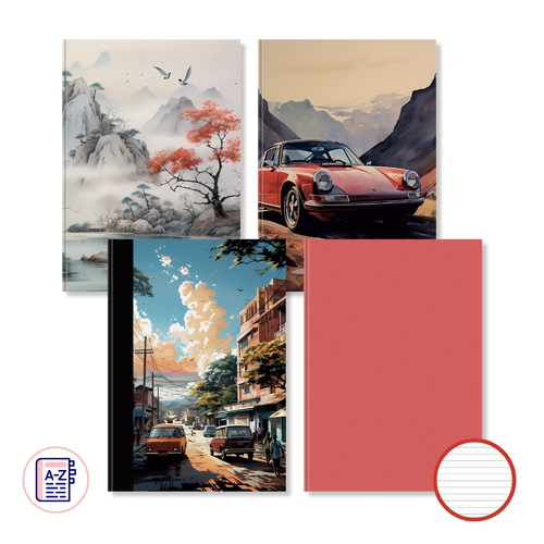 ZK 54104 L-R, Záznamní kniha 54104 lesklá s rejstříkem 1