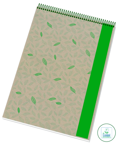 Ecology pad with spiral along the top 14055/2 Ecology pad with spiral along the top 14055/2 1